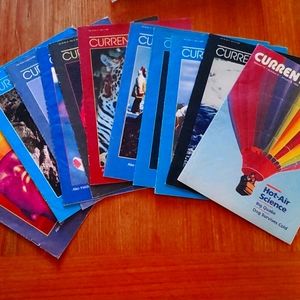 Vintage 1988-1989 Current Science Magazines Lot